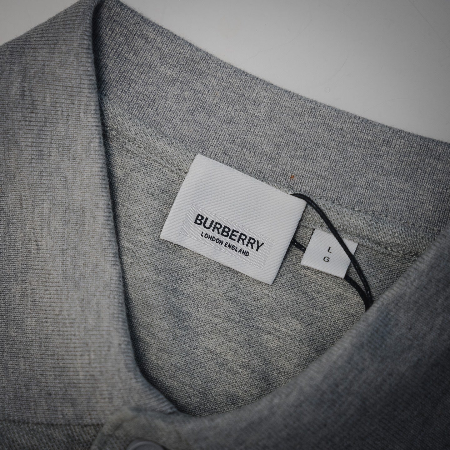 BURBER embroidered polo