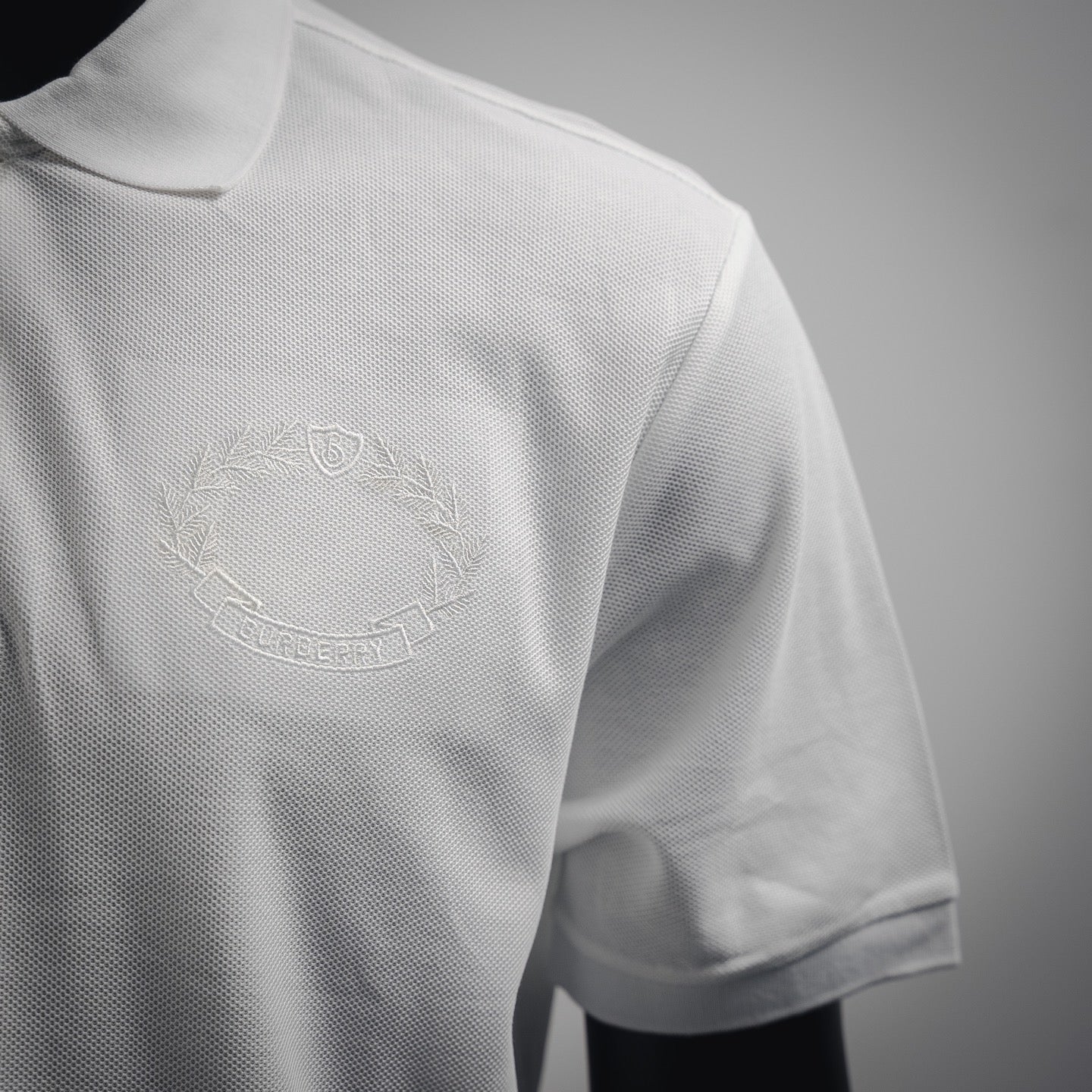 BURBER embroidered polo