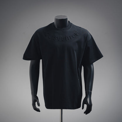1V 25SS embossed t-shirt