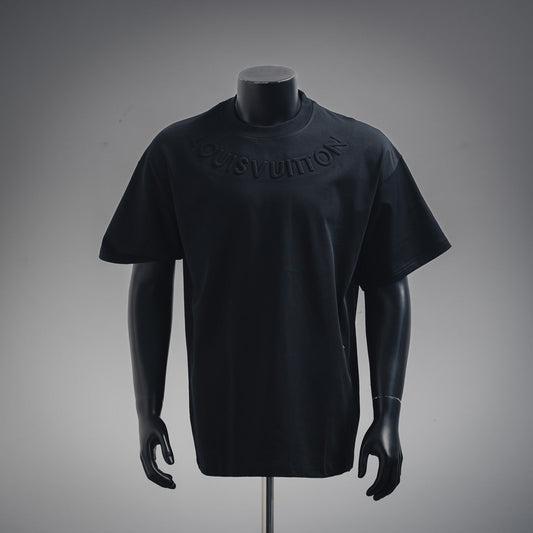 1V 25SS embossed t-shirt
