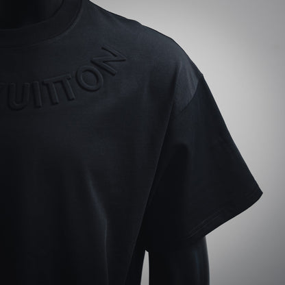 1V 25SS embossed t-shirt
