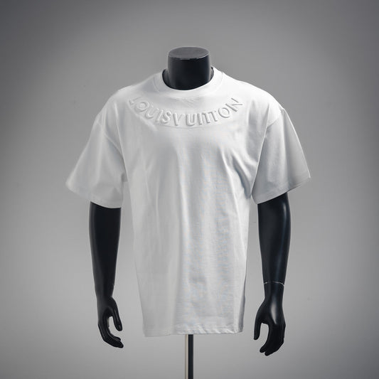 1V 25SS embossed t-shirt