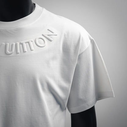 1V 25SS embossed t-shirt