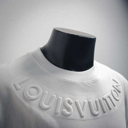 1V 25SS embossed t-shirt
