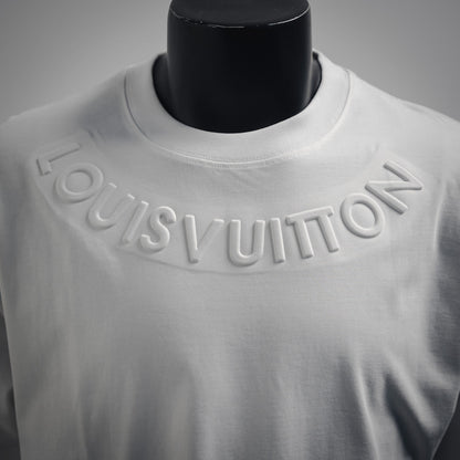 1V 25SS embossed t-shirt