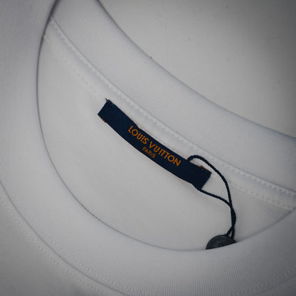 1V 25SS embossed t-shirt