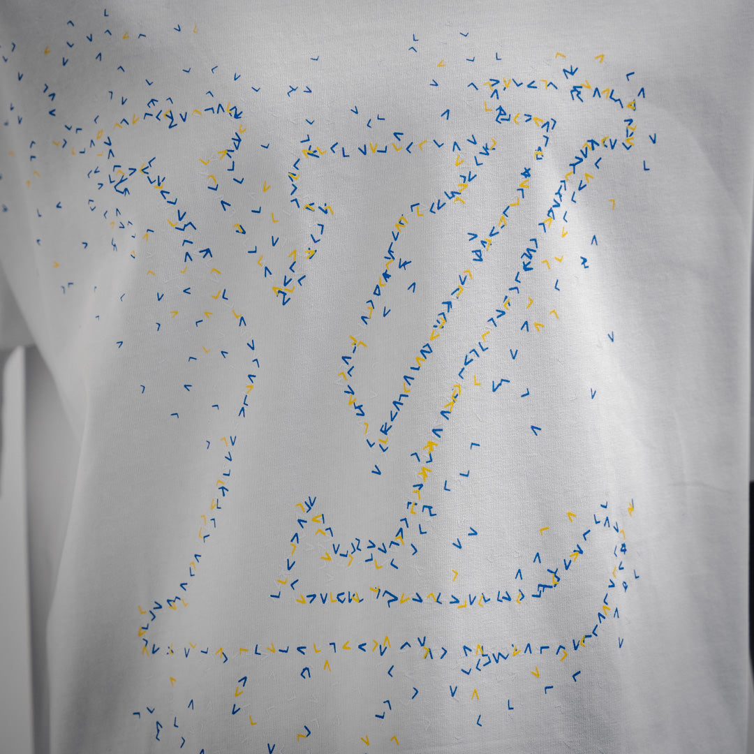 1V printed t-shirt