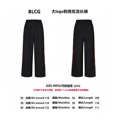 Balen 25ss embroidered pants