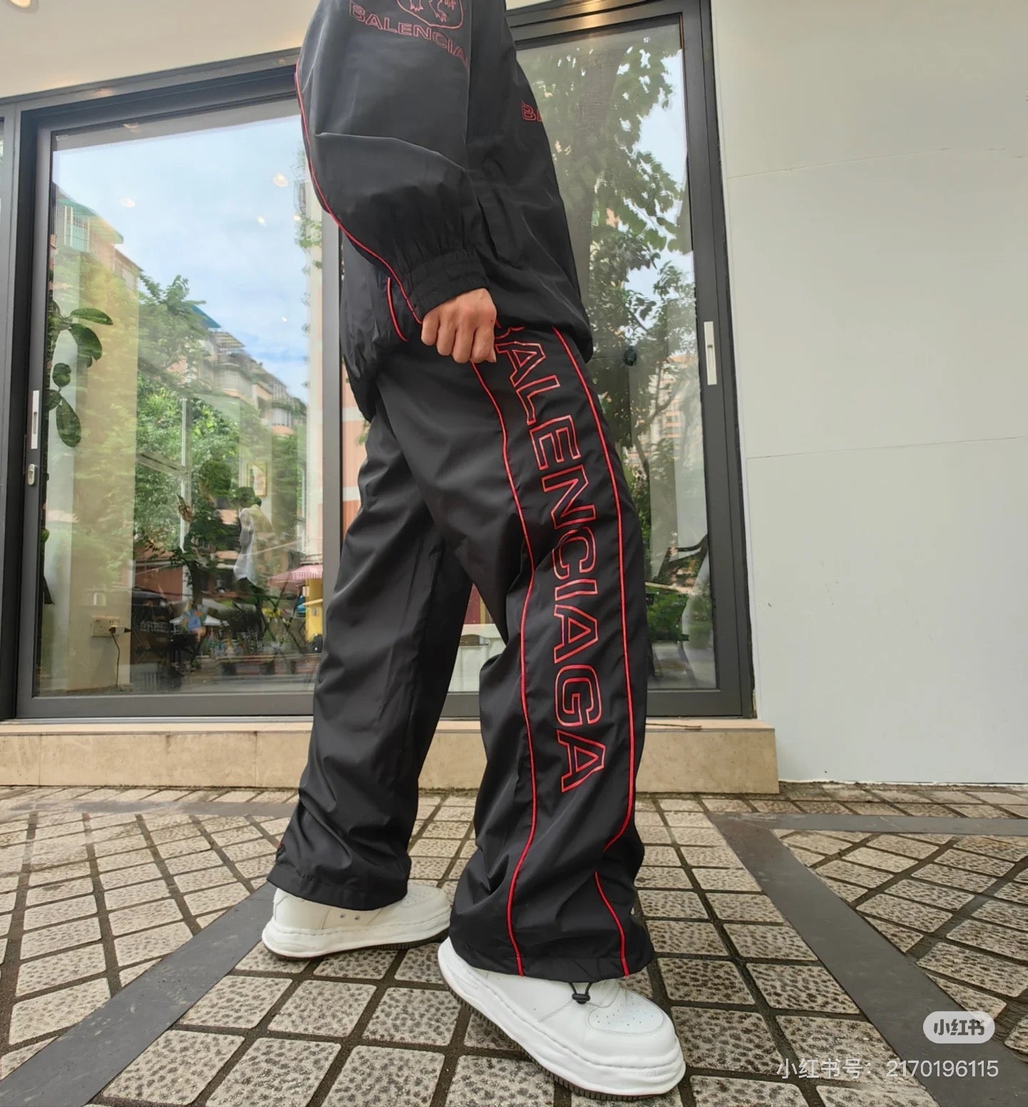 Balen 25ss embroidered pants