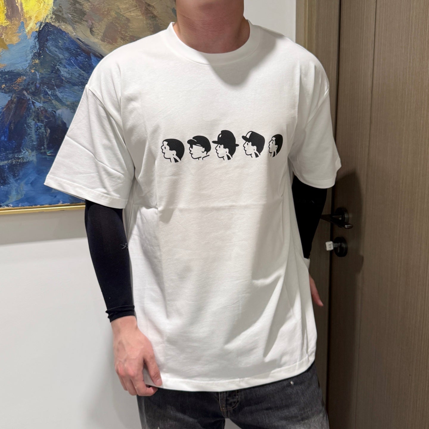 1v 25ss printed t-shirt