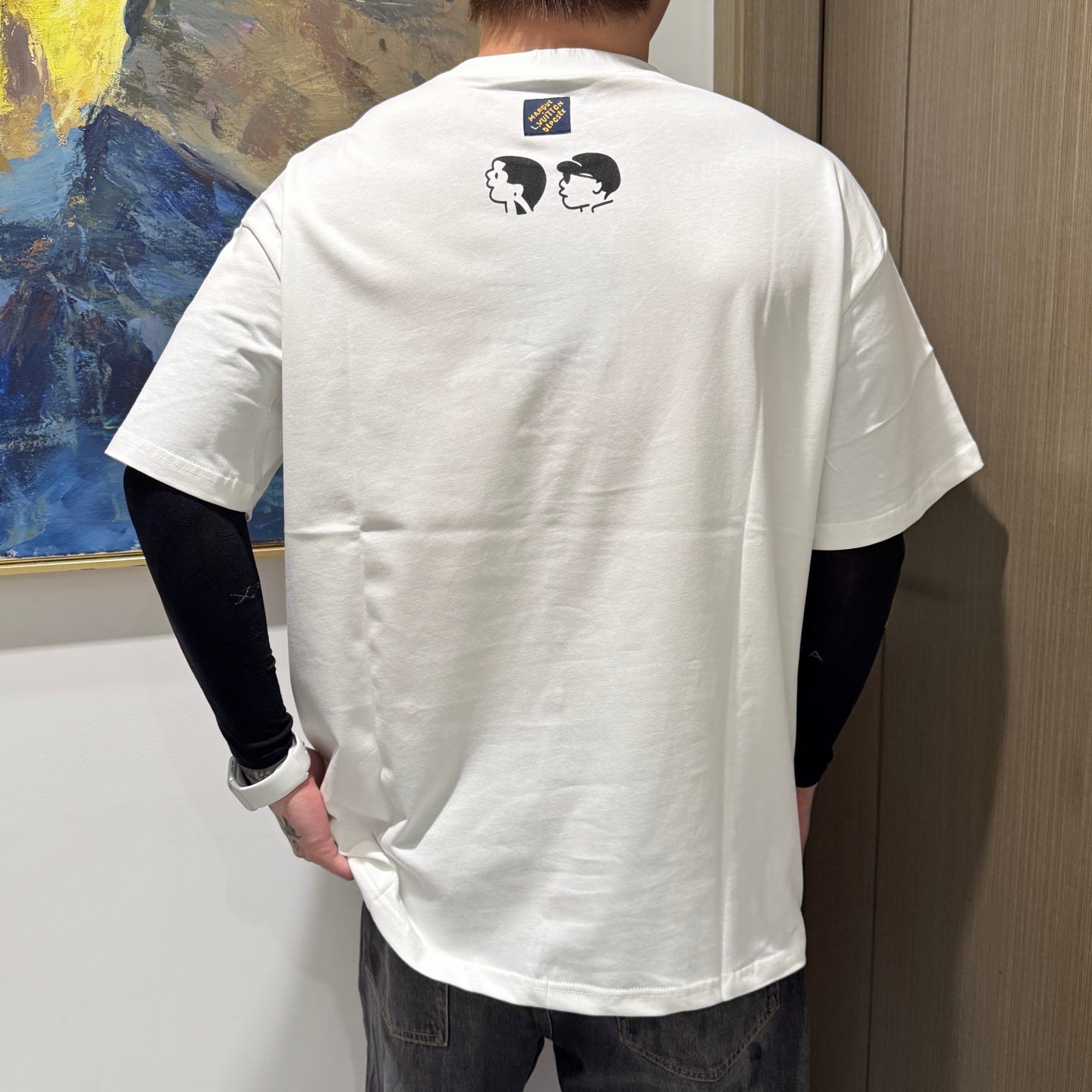 1v 25ss printed t-shirt