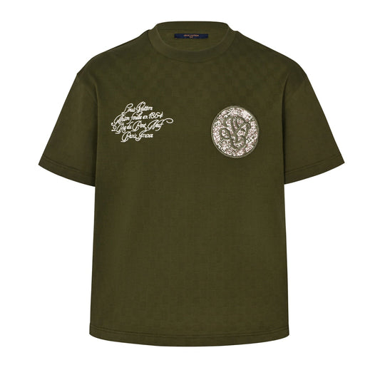 1V 25SS embroidered t-shirt