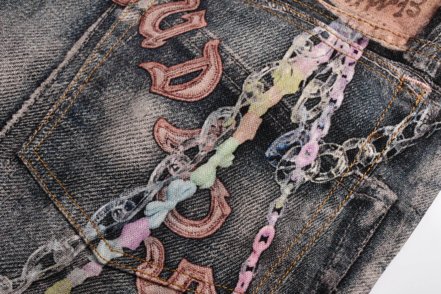 ACNE 3D printed jeans