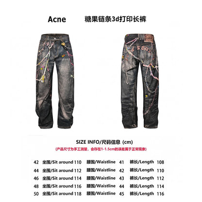 ACNE 3D printed jeans
