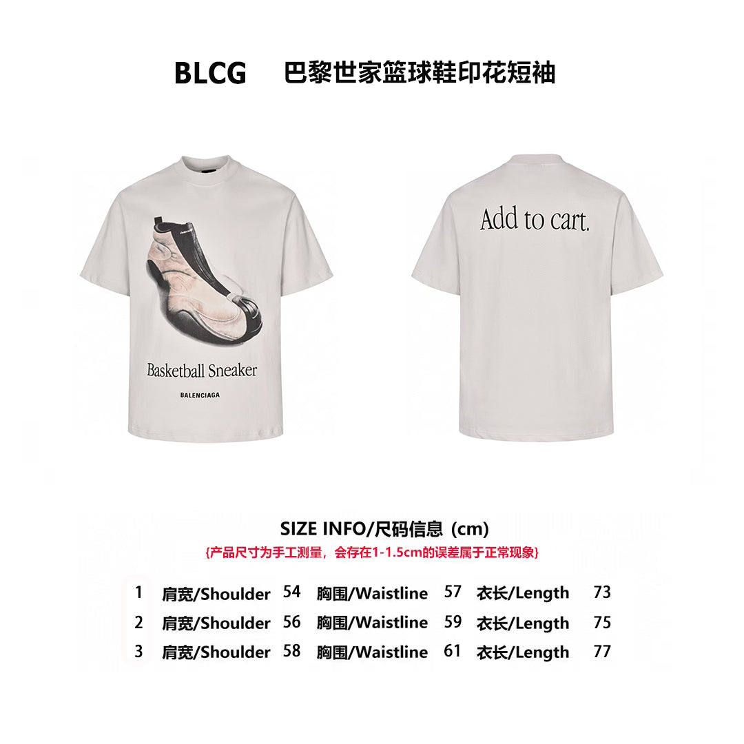 Balen 25ss printed t-shirt