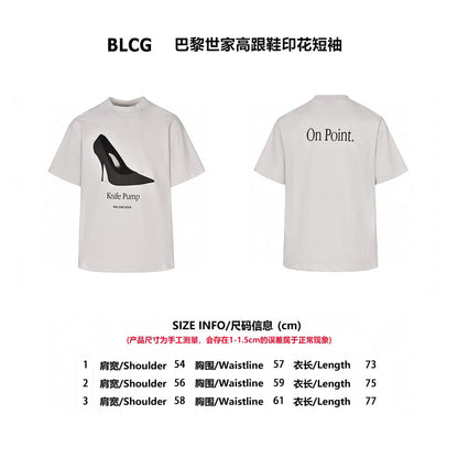 BALEN 25SS men womens T-SHIRT