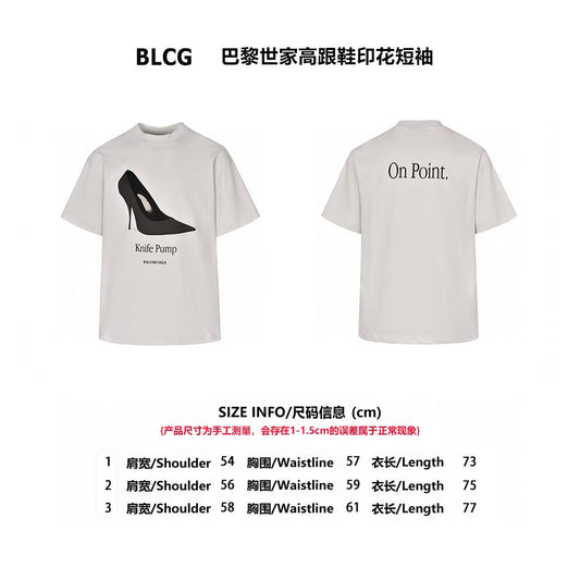 BALEN 25SS men womens T-SHIRT