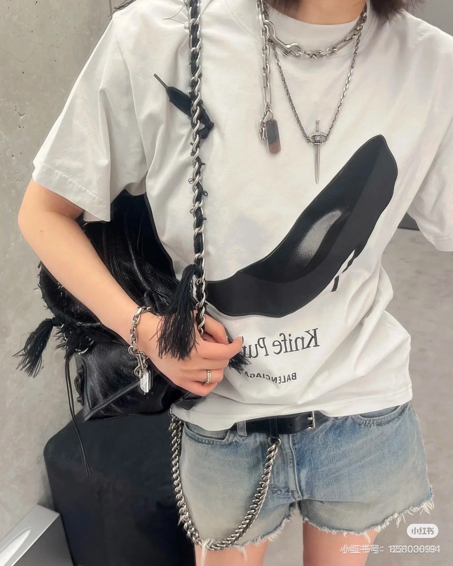 BALEN 25SS men womens T-SHIRT