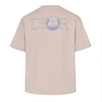 Dio 25ss cat embroidered t-shirt