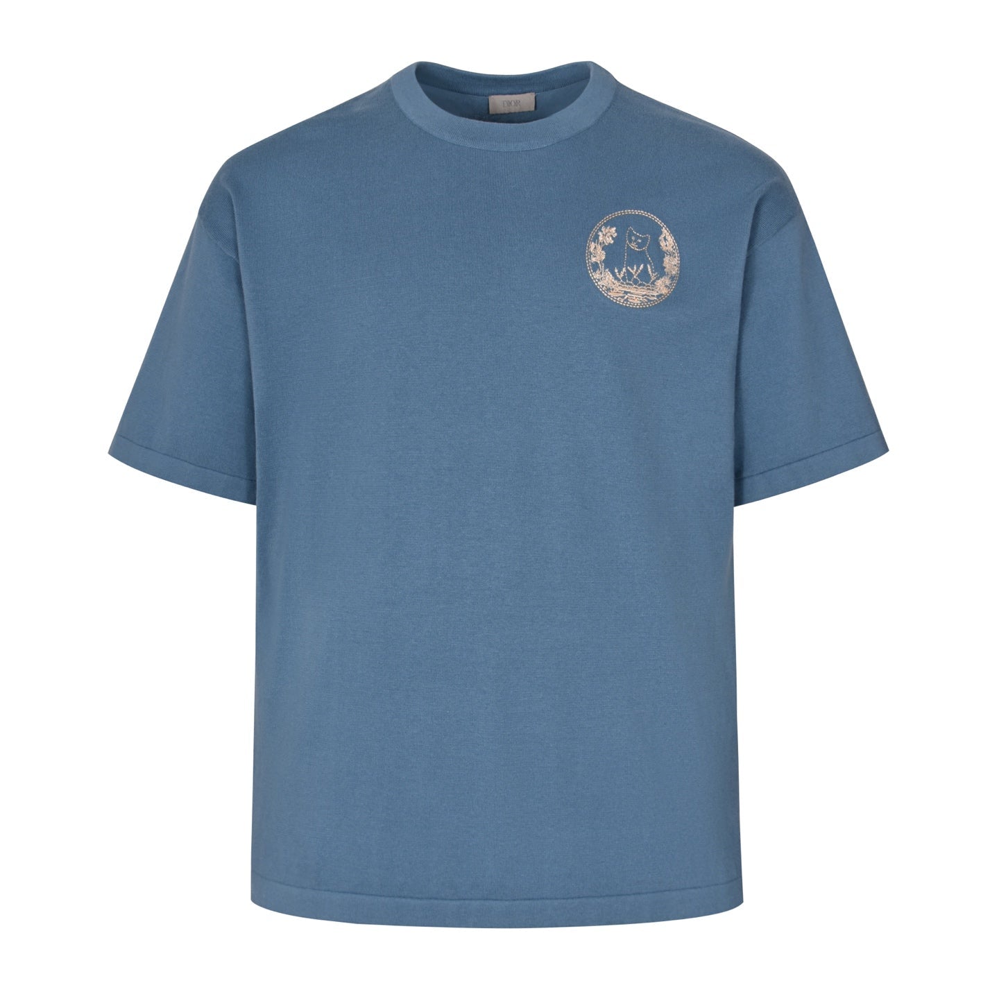 Dio 25ss cat embroidered t-shirt