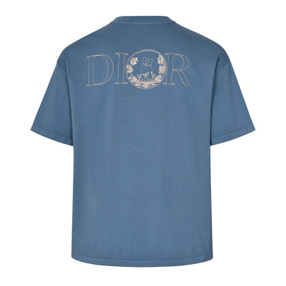 Dio 25ss cat embroidered t-shirt