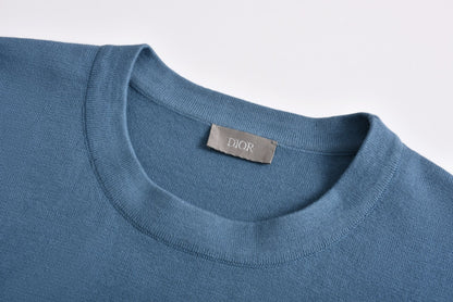 Dio 25ss cat embroidered t-shirt
