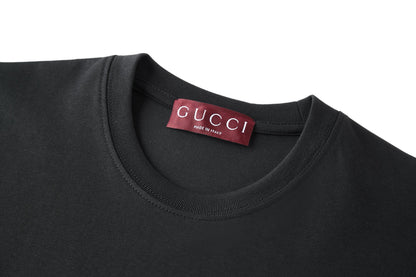 Gucc 25ss embroidered t-shirt