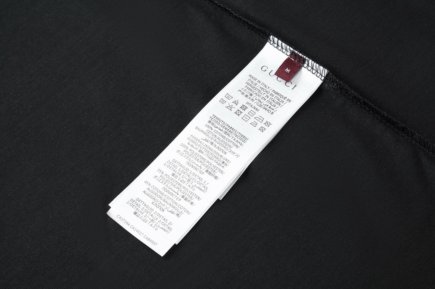 Gucc 25ss embroidered t-shirt