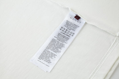 Gucc 25ss embroidered t-shirt