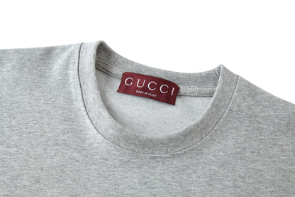 Gucc 25ss embroidered t-shirt