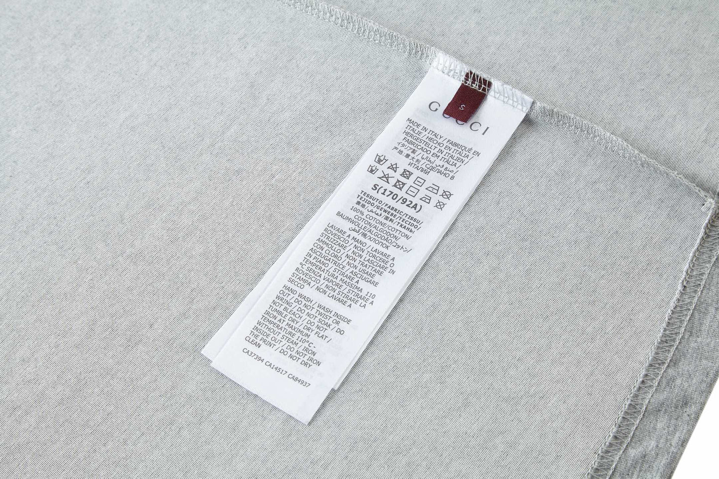 Gucc 25ss embroidered t-shirt