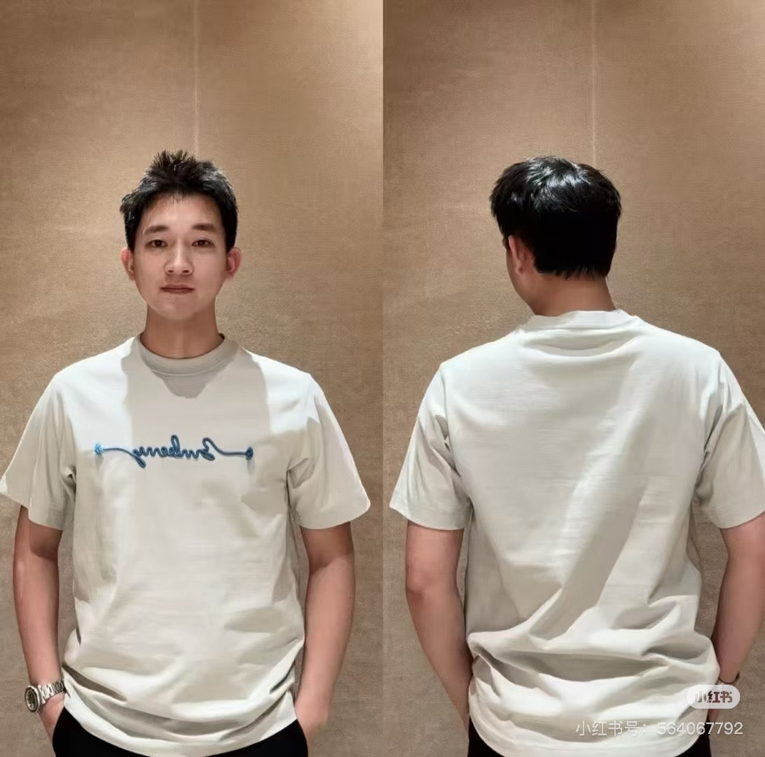 BURBER embroidered t-shirt