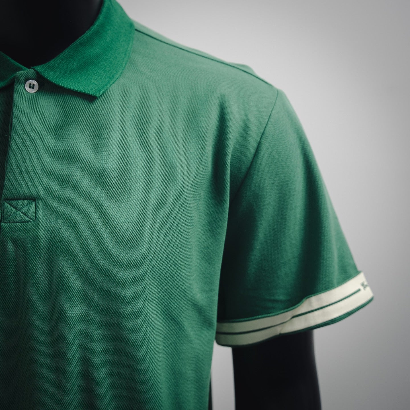 BURBER 25SS webbing polo