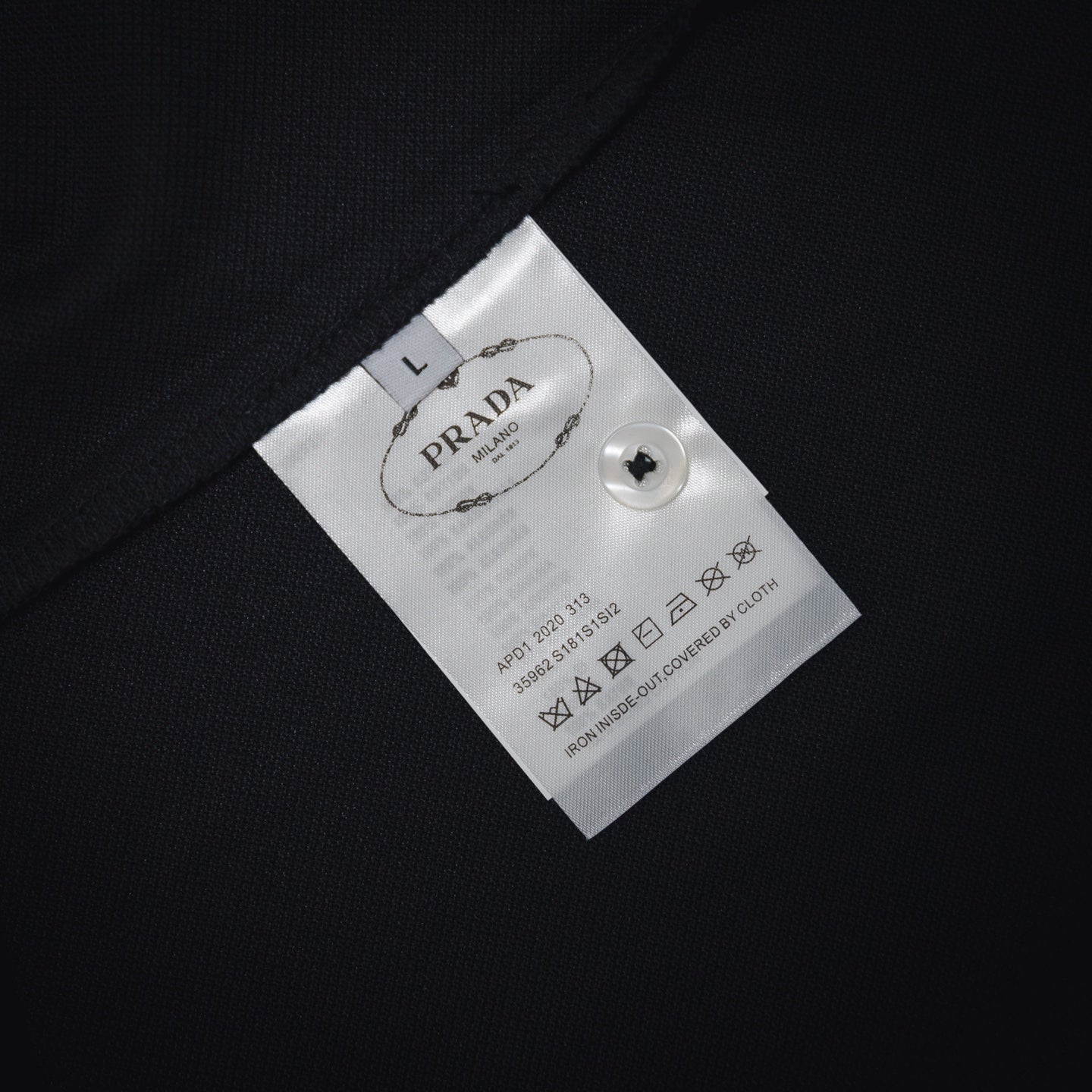Pra 25ss webbing polo shirt