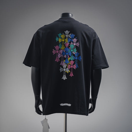 Chrome 25ss rhinestone t-shirt