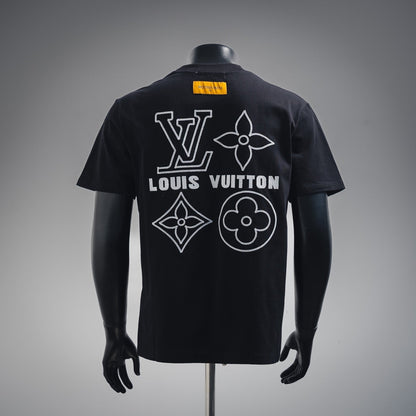 Louis 25ss embroidered t-shirt