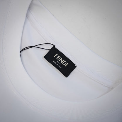 Fend 25ss men womens print t-shirt