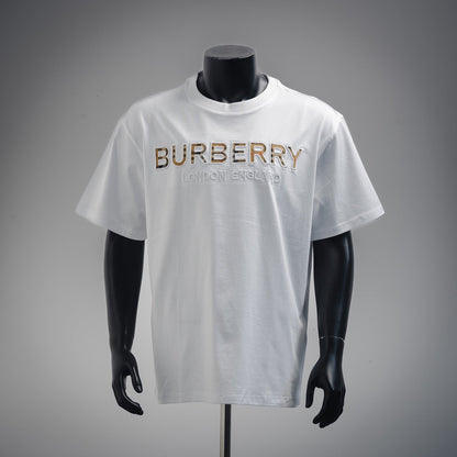 Burber 25ss embroidered t-shirt