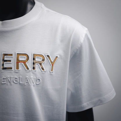 Burber 25ss embroidered t-shirt