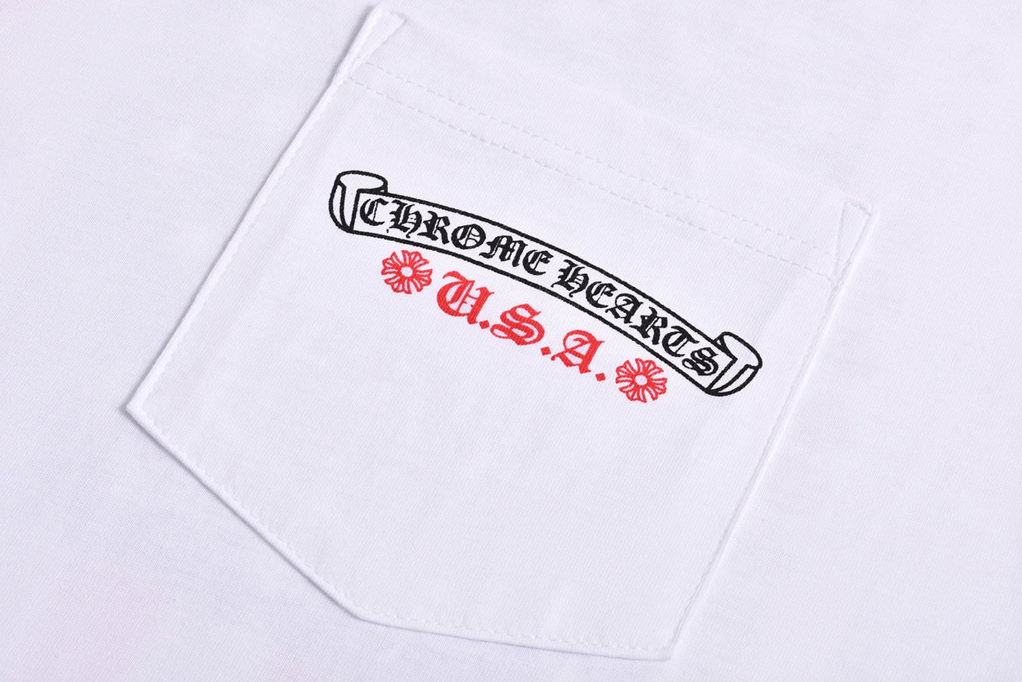 Chrome print t-shirt
