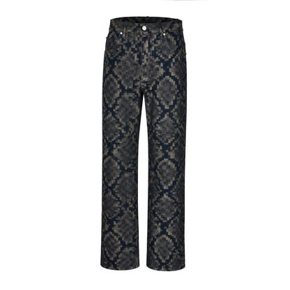 Louis 25ss jacquard jeans