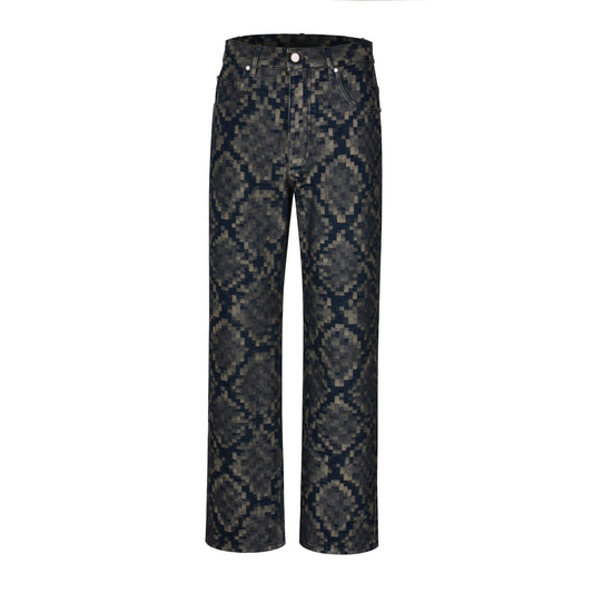 Louis 25ss jacquard jeans