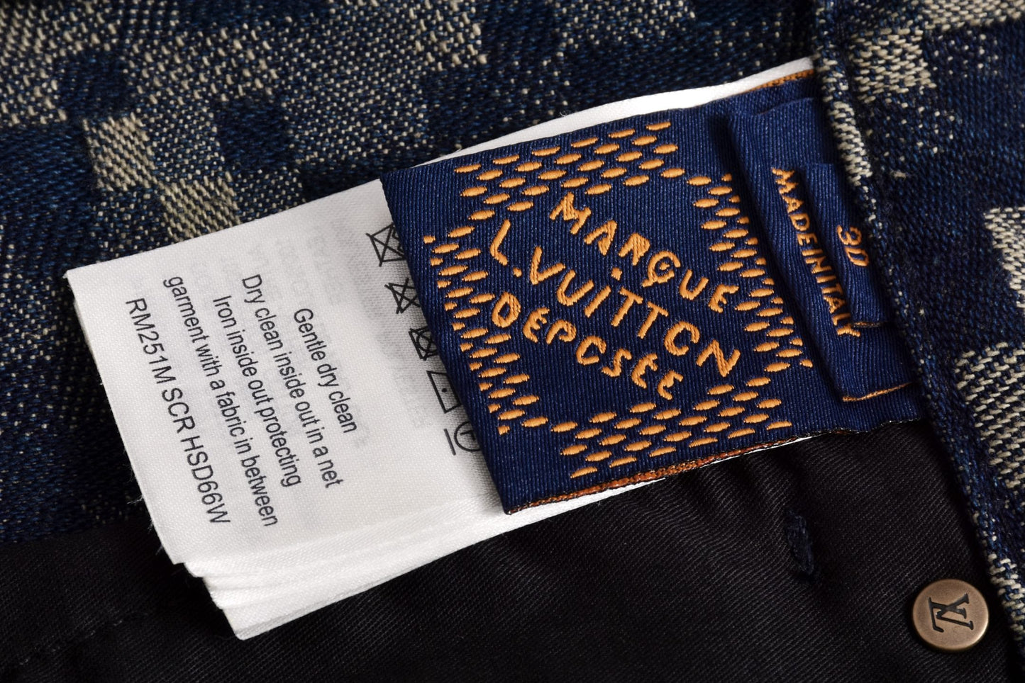 Louis 25ss jacquard jeans