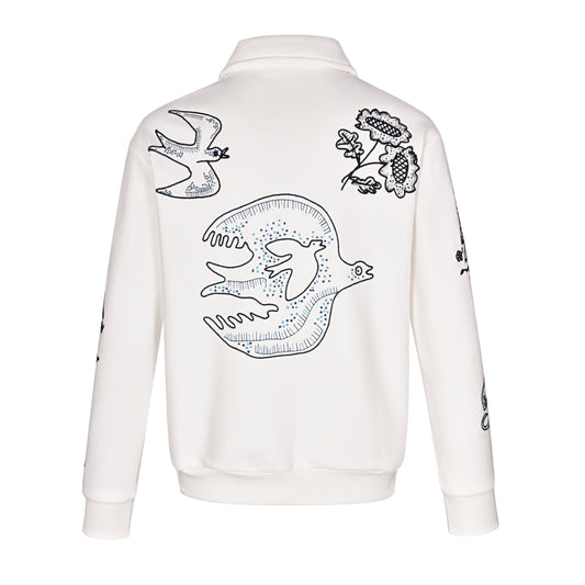 Dio embroidered sweatshirt