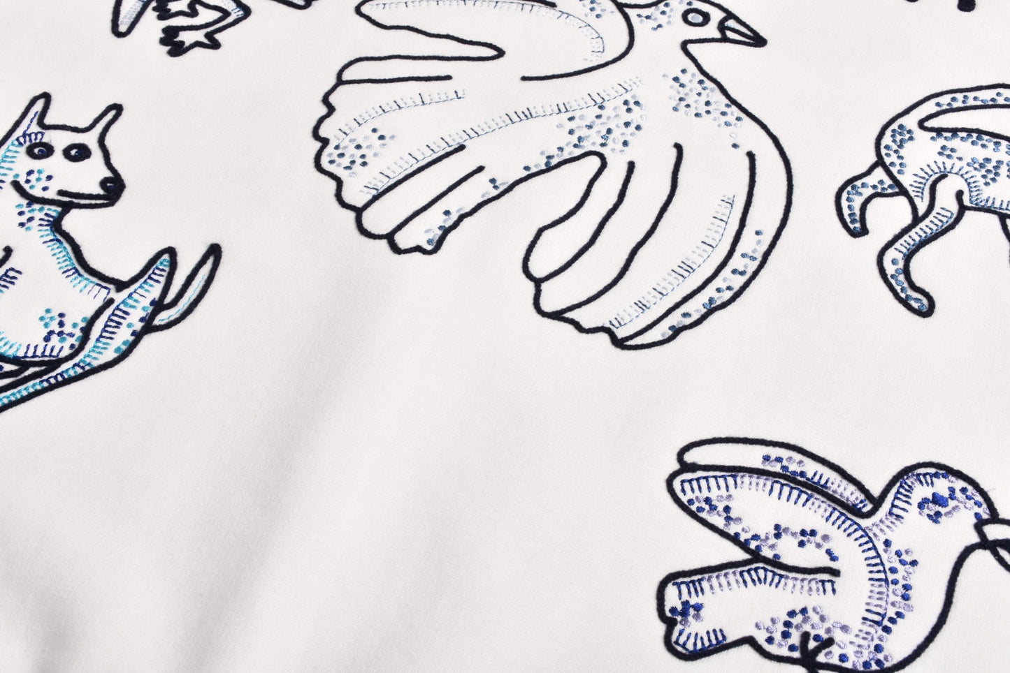 Dio embroidered sweatshirt