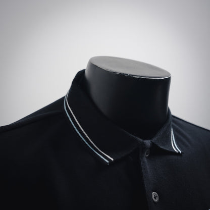 Pra 25ss embroidered polo