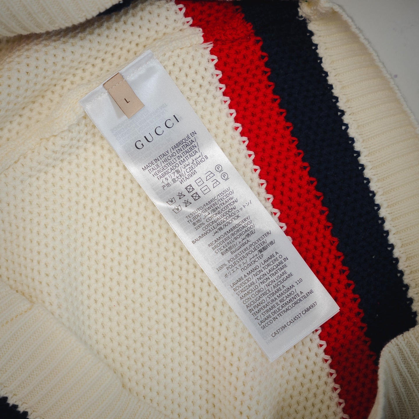 Guc 25ss knit polo