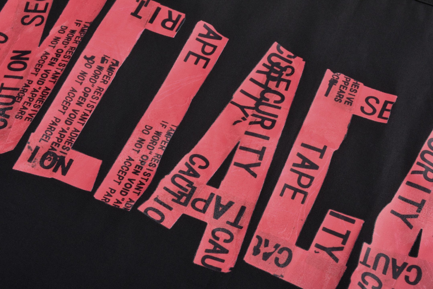 balen 25ss tape shirt
