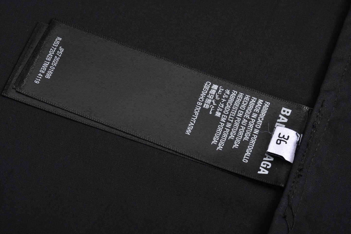 balen 25ss tape shirt