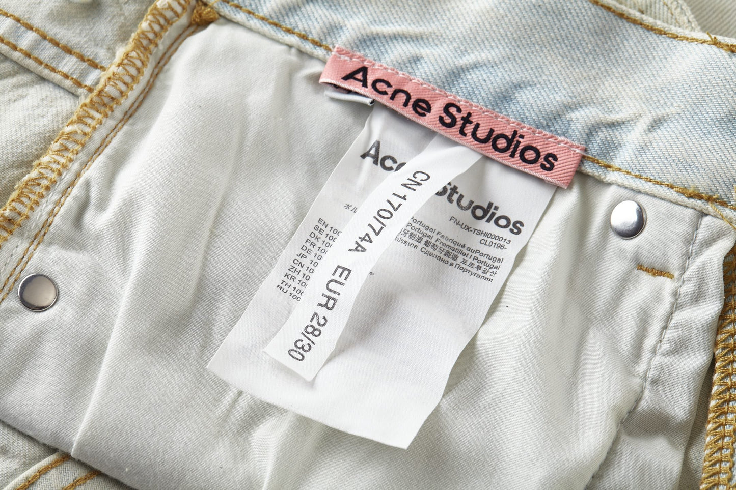 ACNE 25SS JEANS